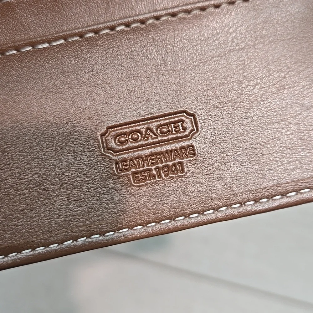 Unbranded Women Logo Signature Wallet Canvas